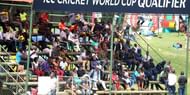 Fans gathered in numbers to watch their team play